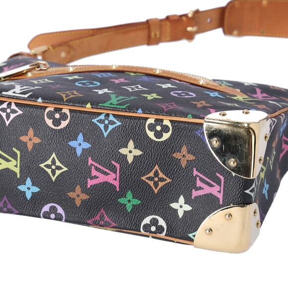 Louis Vuitton x Murakami Boulogne Shoulder Bag Monogram Multicolor Black - Picture 4 of 8